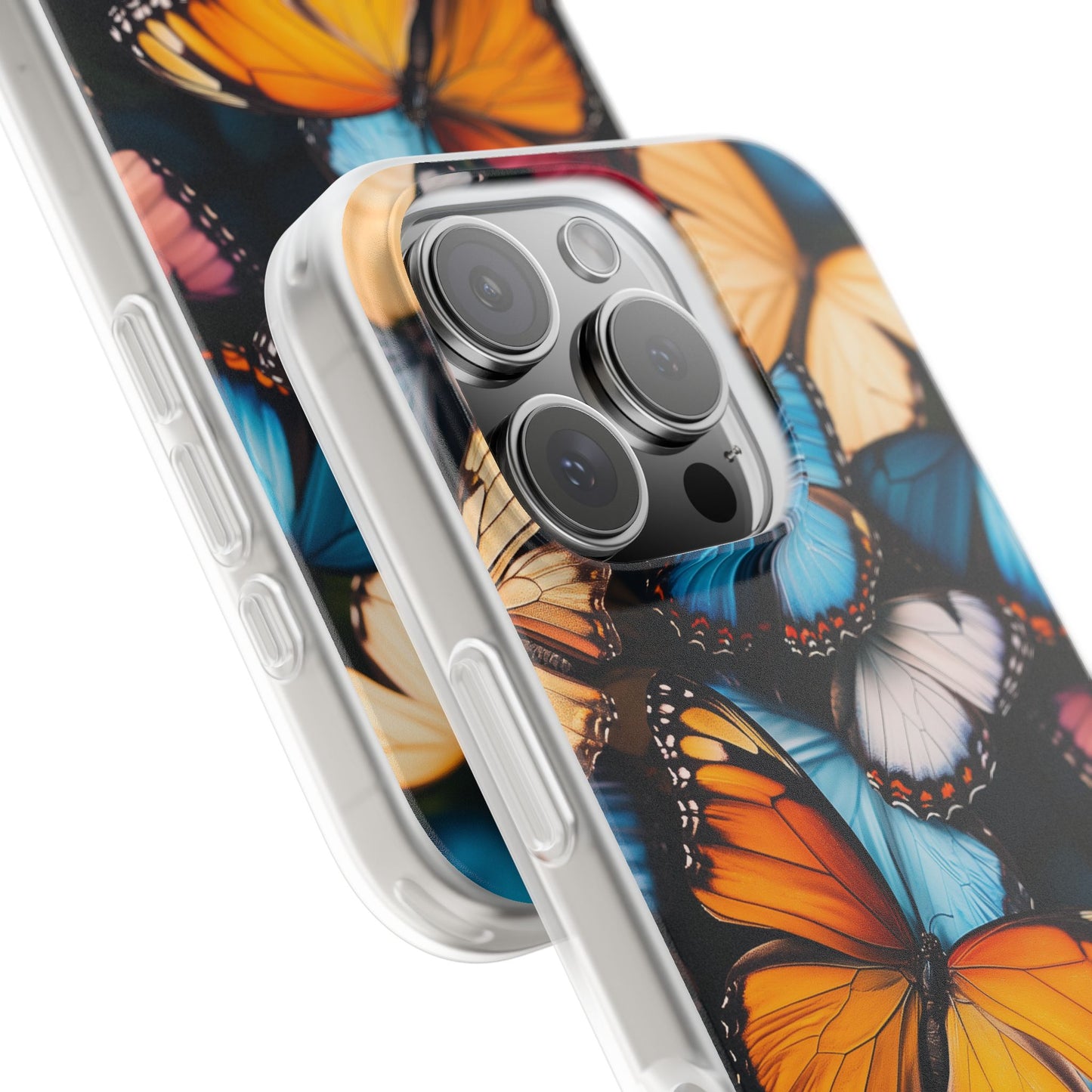 Beautiful Butterfly Phone Case for iPhone and Samsung. Flexi Phone Case, Soft Case